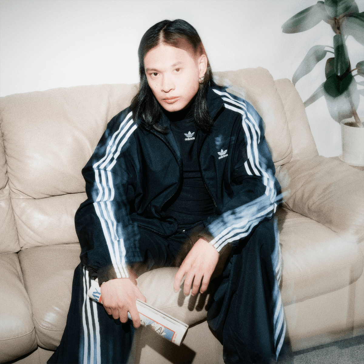 Women's adidas Adilenium Pant Oversize 'Black'